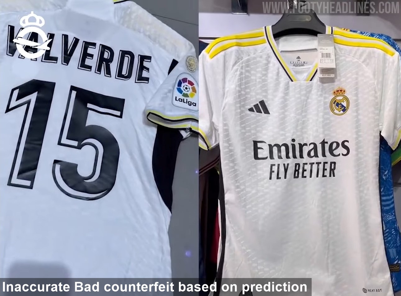 "Leaked Real Madrid 23-24 Home Kit" - Footy Headlines